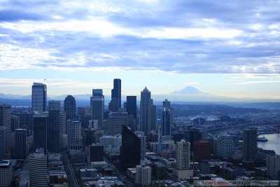 Downtown Seattle from the Space Needle