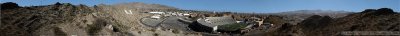 360 degree panoramic of the Sun Bowl and El Paso, Texas