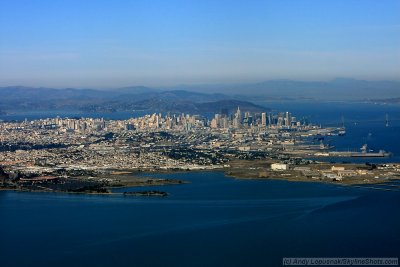 Aerial of San Francisco, CA