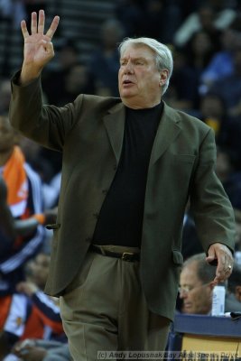 Golden State Warriors head coach Don Nelson