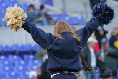 Naval Academy cheerleaders