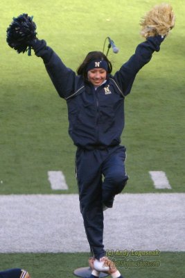 Naval Academy cheerleaders