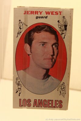 Jerry West basketball card
