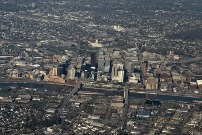 Aerial photo of St. Paul, Minnesota