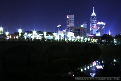 Indianapolis at Night