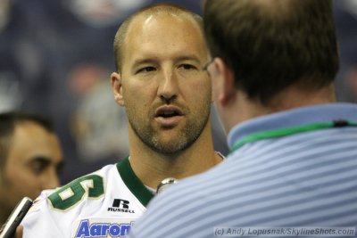 San Jose SaberCats QB Mark Grieb