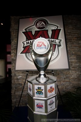 The Madden Bowl XV trophy
