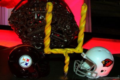 Super Bowl XLIII pocket replica helmets