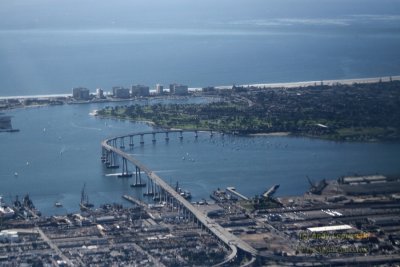 Aerial of San Diego, California