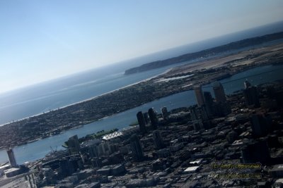 Aerial of San Diego, California