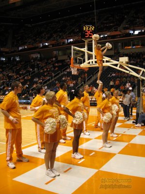 University of Tennessee cheerleaders