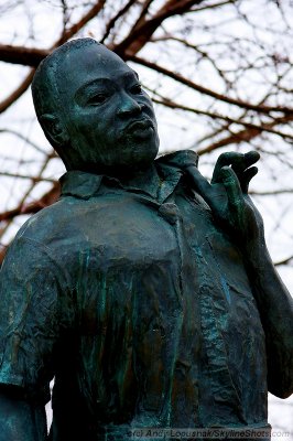 Martin Luther King statue - Springfield, IL