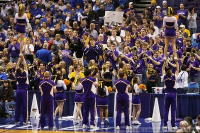 University of Northern Iowa cheerleaders