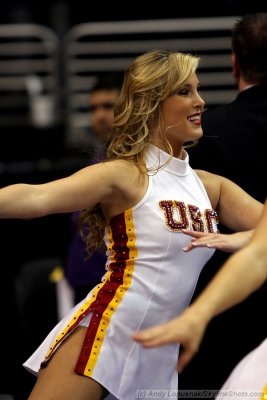 USC Trojans cheerleader