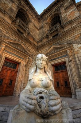 Budapest's State Opera House in HDR