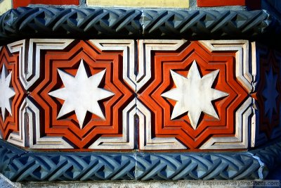 Tiles from the Jewish Synagogue