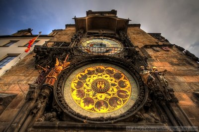 Prague's Astronomical Clock in HDR