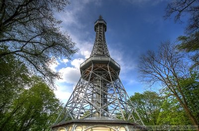 Petrin Tower in HDR