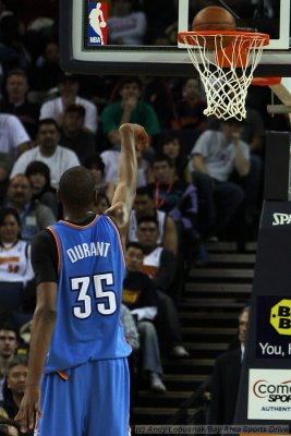 Oklahoma City Thunder's Kevin Durant
