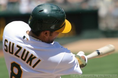 Oakland Athletics catcher Kurt Suzuki