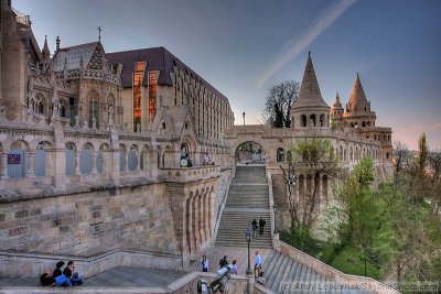 Fisherman's Bastion in HDR