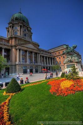 Buda Castle in HDR