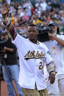 MLB Hall of Famer Rickey Henderson