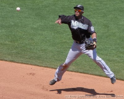 Florida Marlins 3B Emilio Bonifacio