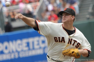 San Francisco Giants pitcher Matt Cain