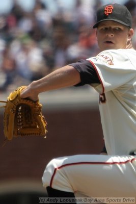 San Francisco Giants pitcher Matt Cain