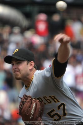 Pittsburgh Pirates pitcher Zach Duke