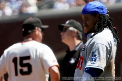 Los Angeles Dodgers OF Manny Ramirez