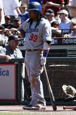 Los Angeles Dodgers OF Manny Ramirez