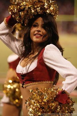 San Francisco 49ers cheerleader