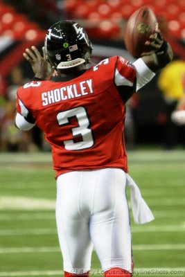 Atlanta Falcons QB D.J. Shockley