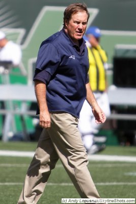New England Patriots head coach Bill Belichek