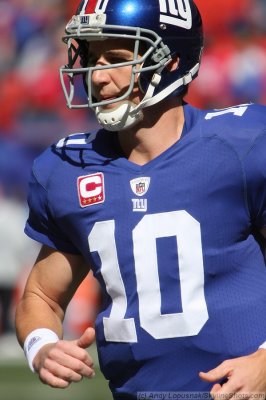 NY Giants QB Eli Manning