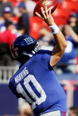 NY Giants QB Eli Manning