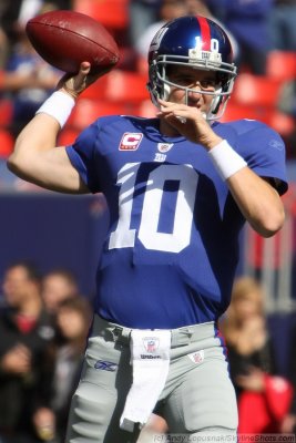 NY Giants QB Eli Manning