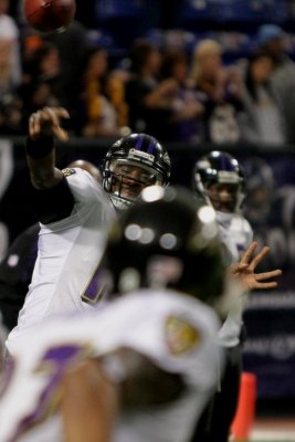 Baltimore Ravens QB Troy Smith