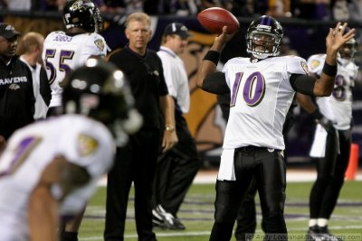 Baltimore Ravens QB Troy Smith