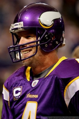Minnesota Vikings QB Brett Favre