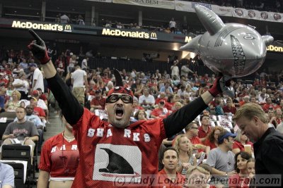 Jacksonville Sharks fan