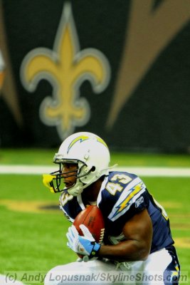 San Diego Chargers RB/KR Darren Sproles