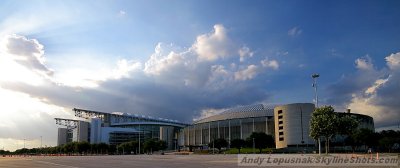 Reliant Stadium and the Astrodome - Houston, TX