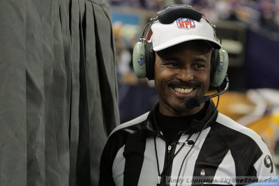 NFL head referee Mike Carey
