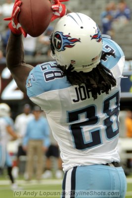 Tennessee Titans RB Chris Johnson