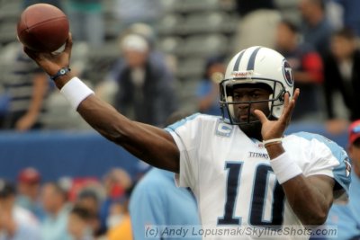 Tennessee Titans QB Vince Young
