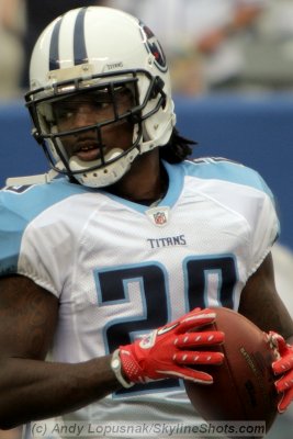 Tennessee Titans RB Chris Johnson