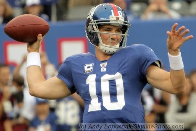 NY Giants QB Eli Manning